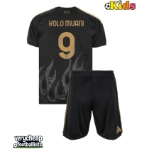 Juventus Randal Kolo Muani #9 Replica Third Minikit 2026-27 Short Sleeve (+ pants)